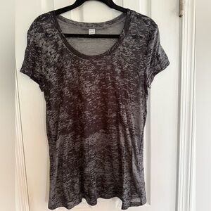 Kirra Black/Gray Women's Tee Size XL